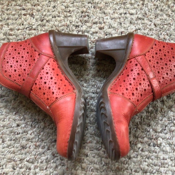 Red Leather Boots - Picture 2 of 8